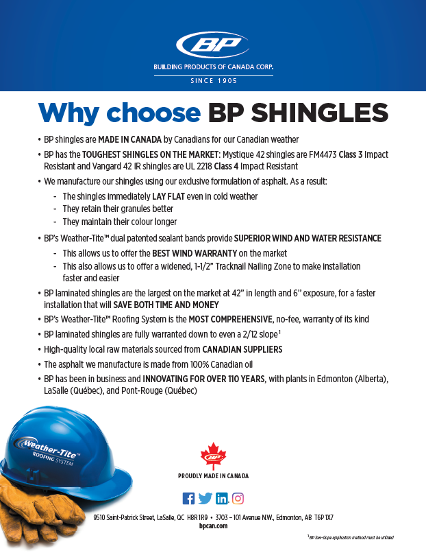 Why Choose BP Shingles